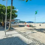 Grja032- Tranquilidade Na Av. Atlantica Com 4Q+3Wc